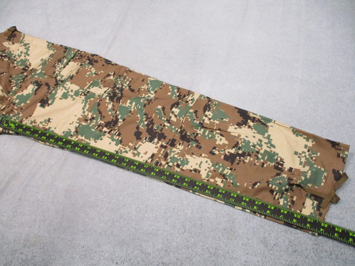 Jordanian Urban Digital Camo BDU Cargo Pants Medium Regular Military Surplus