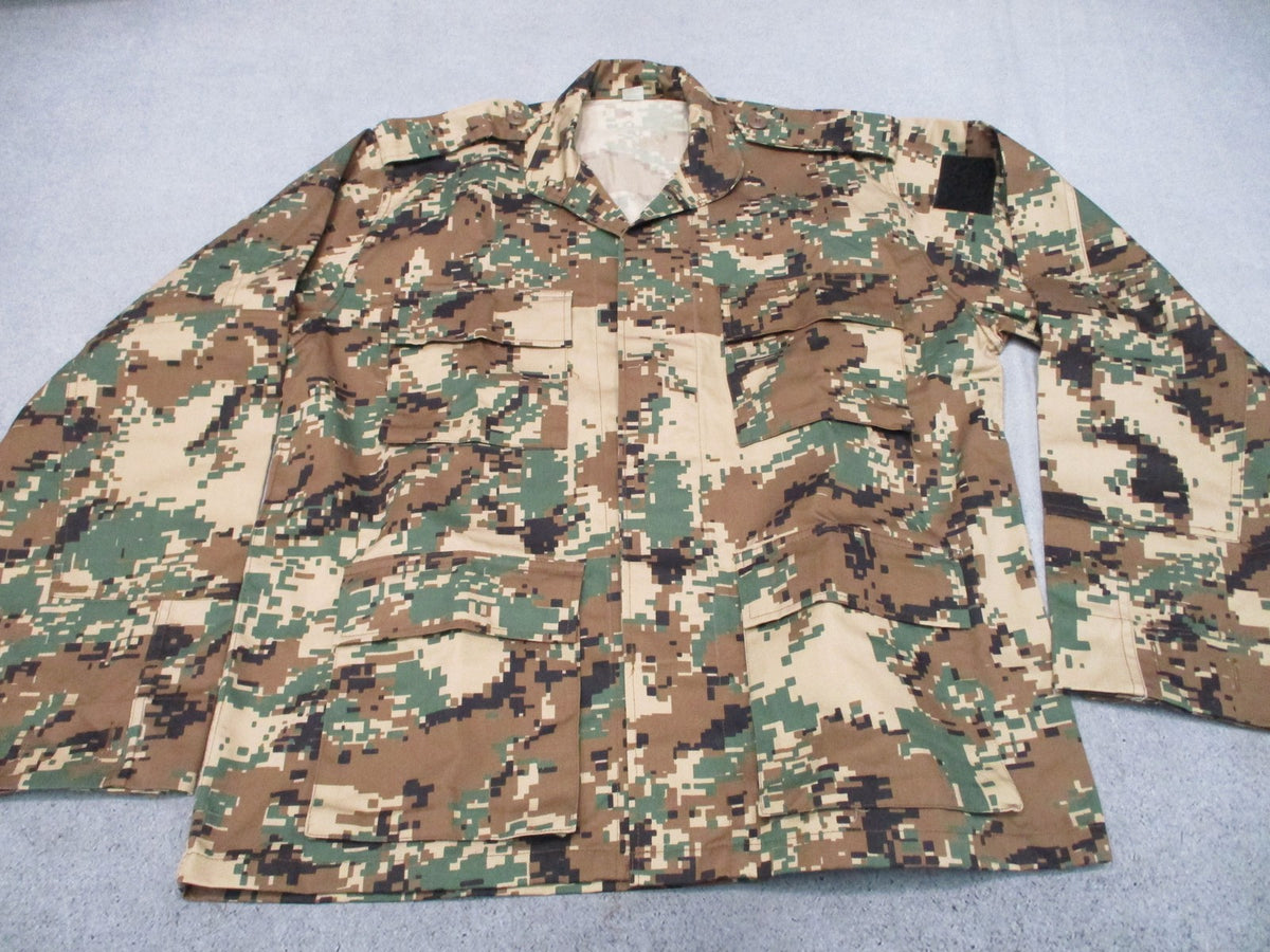 Jordanian PETRA Urban Digital Camo BDU Shirt Medium Regular Military Surplus