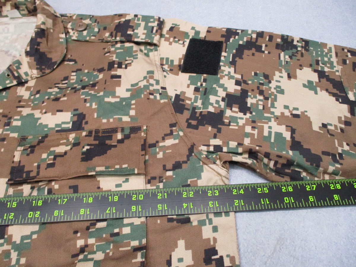 Jordanian PETRA Urban Digital Camo BDU Shirt Medium Regular Military Surplus