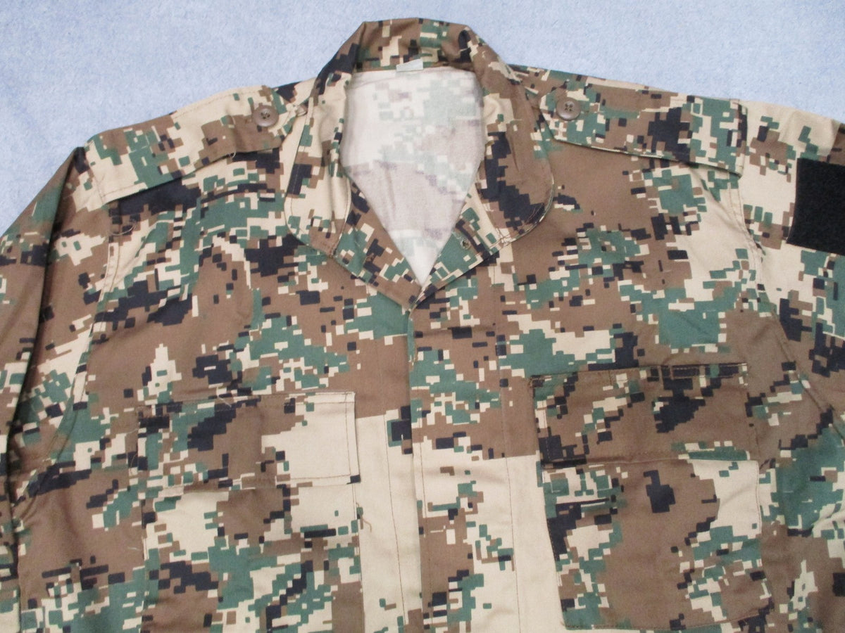 Jordanian PETRA Urban Digital Camo BDU Shirt Medium Regular Military Surplus