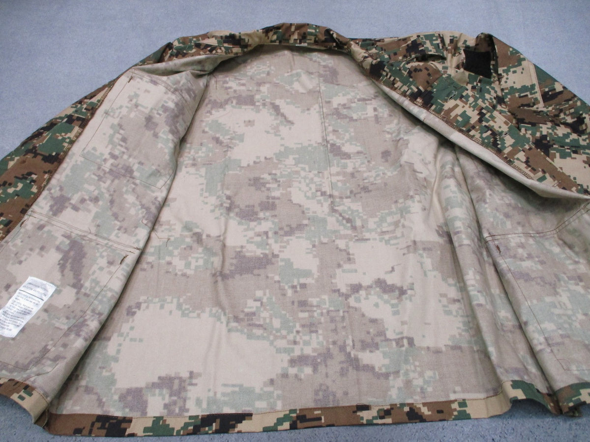 Jordanian PETRA Urban Digital Camo BDU Shirt Medium Regular Military Surplus