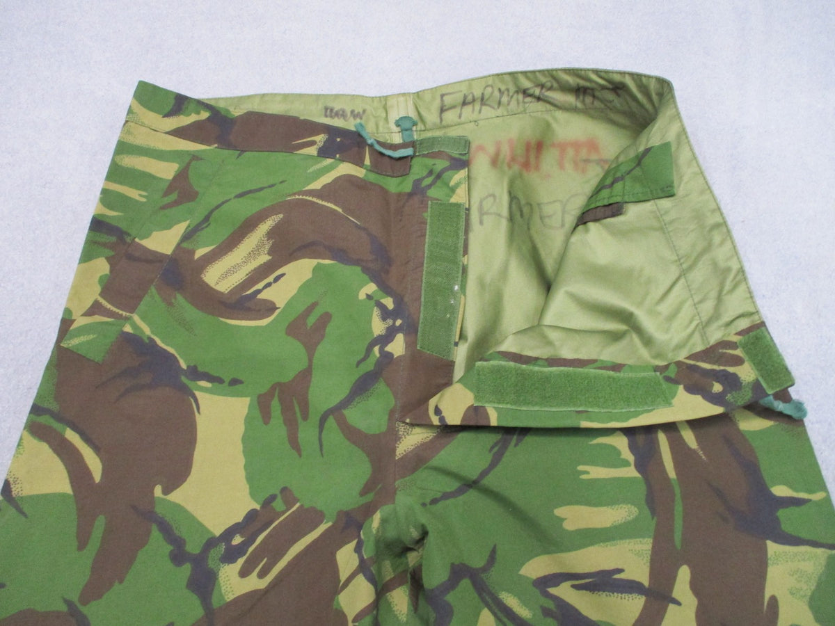 British Army DPM MVP Waterproof Overtrousers Large 180/104 NSN 8415-99-130-7882