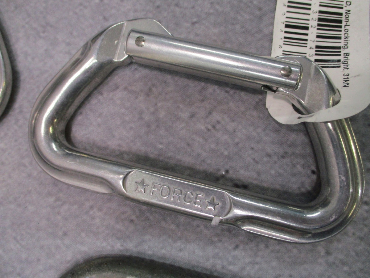 Mixed Lot of 17 Climbing Carabiners DMM Petzl Omega Kong Assorted Used & New