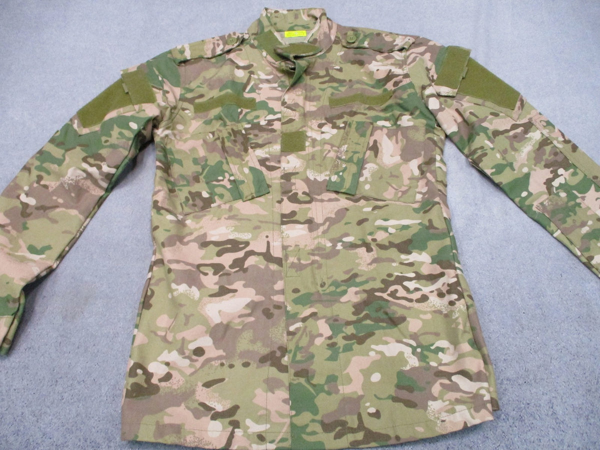 Commercial ACU Style Combat Coat Multicam-Style Camo Small Regular Tactical