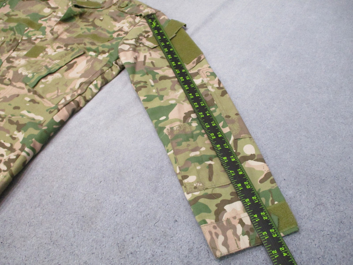 Commercial ACU Style Combat Coat Multicam-Style Camo Small Regular Tactical