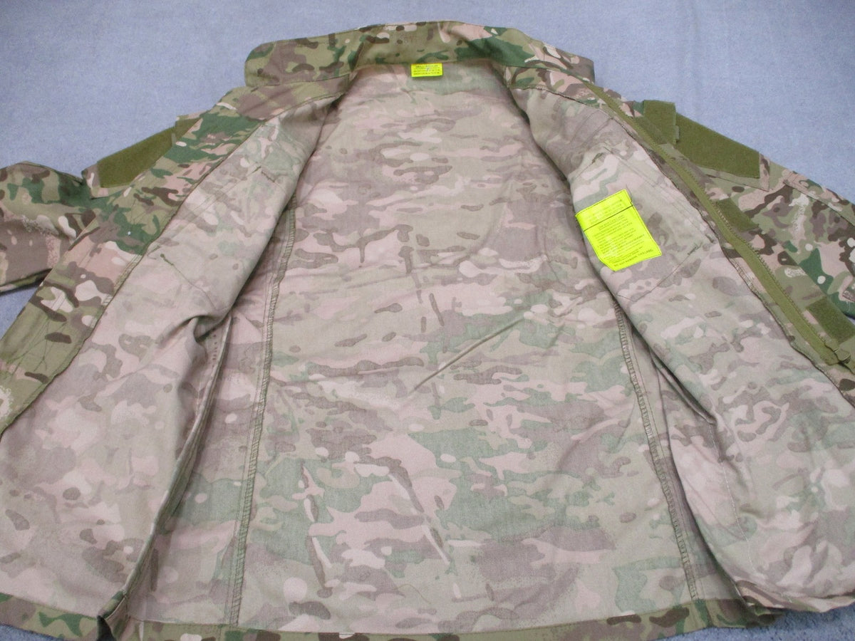 Commercial ACU Style Combat Coat Multicam-Style Camo Small Regular Tactical