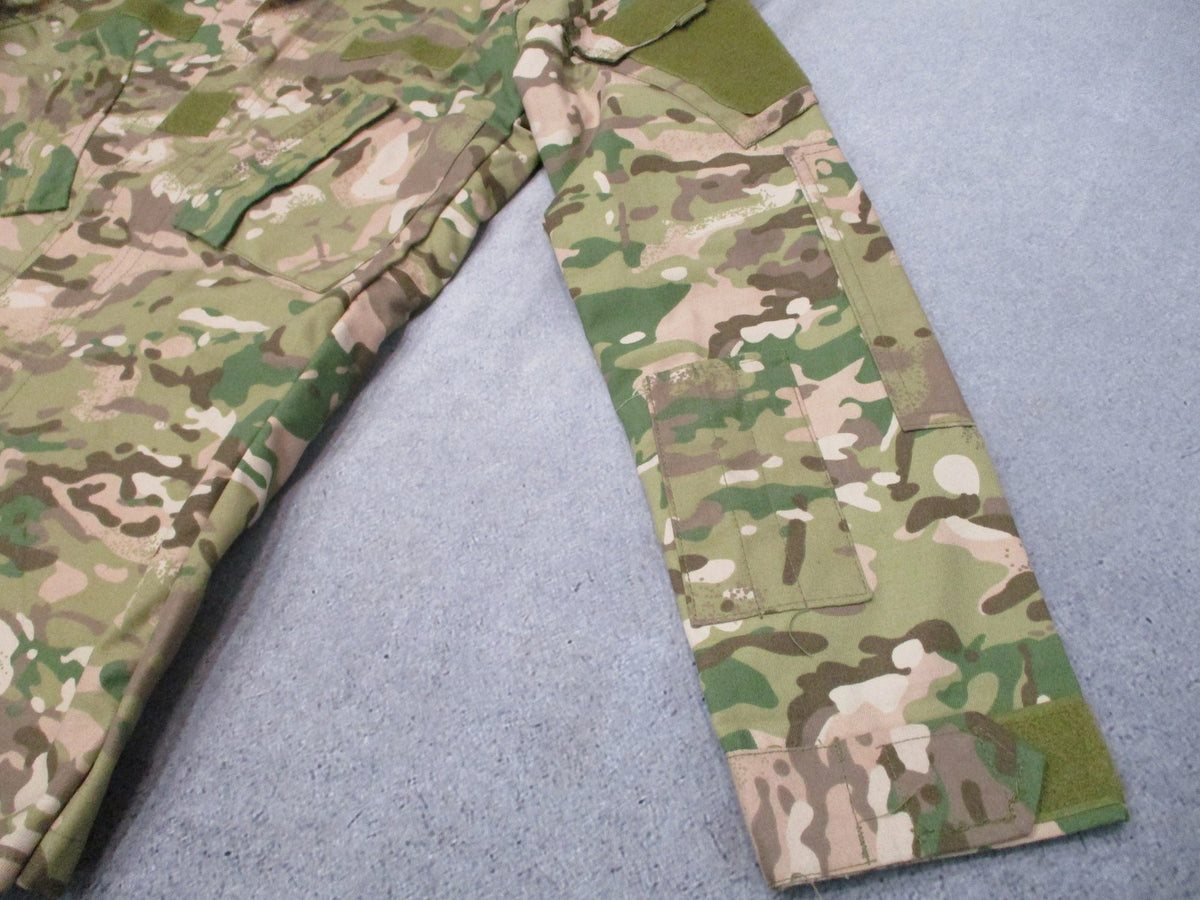 Commercial ACU Style Combat Coat Multicam-Style Camo Small Regular Tactical
