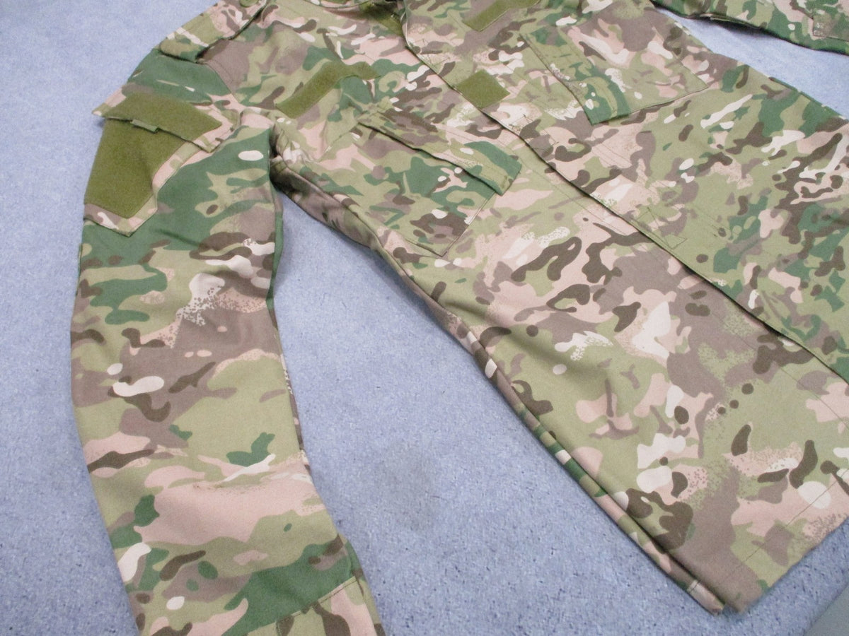 Commercial ACU Style Combat Coat Multicam-Style Camo Small Regular Tactical
