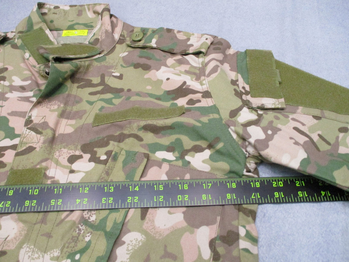 Commercial ACU Style Combat Coat Multicam-Style Camo Small Regular Tactical