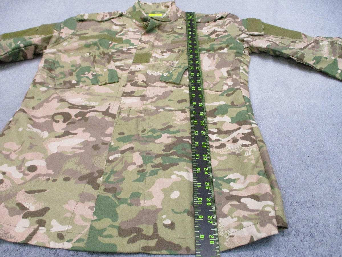 Commercial ACU Style Combat Coat Multicam-Style Camo Small Regular Tactical