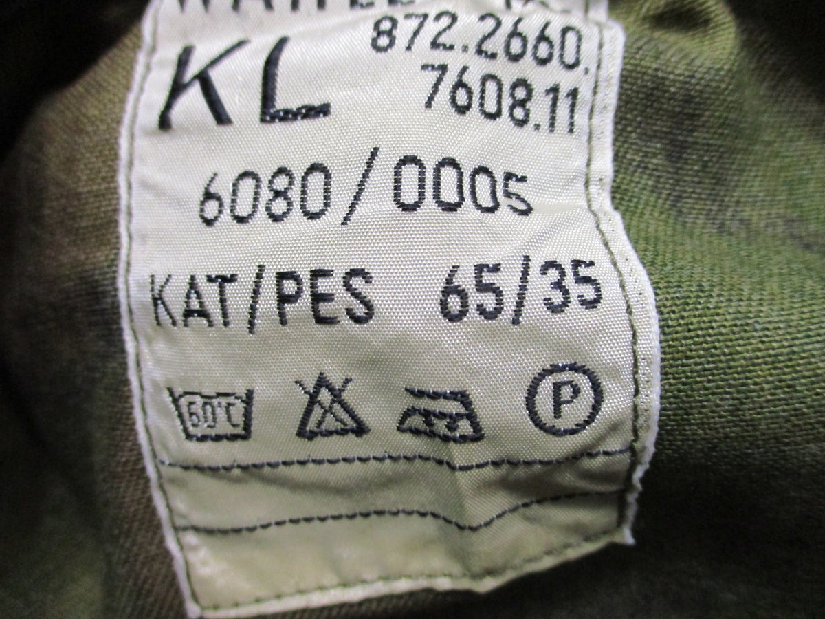 1990 Dutch Army KL DPM Field Jacket 6080/0005 Large 40-41 Chest Wahler