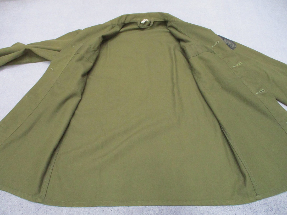 Vintage 1980 Austrian Army Bundesheer M75 Field Shirt 88-92 Small Regular