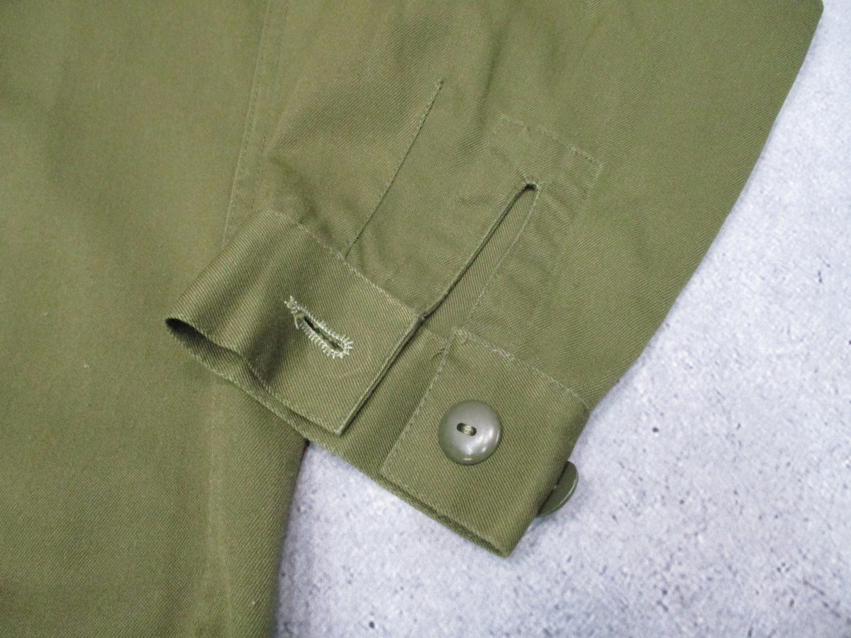 Vintage 1980 Austrian Army Bundesheer M75 Field Shirt 88-92 Small Regular