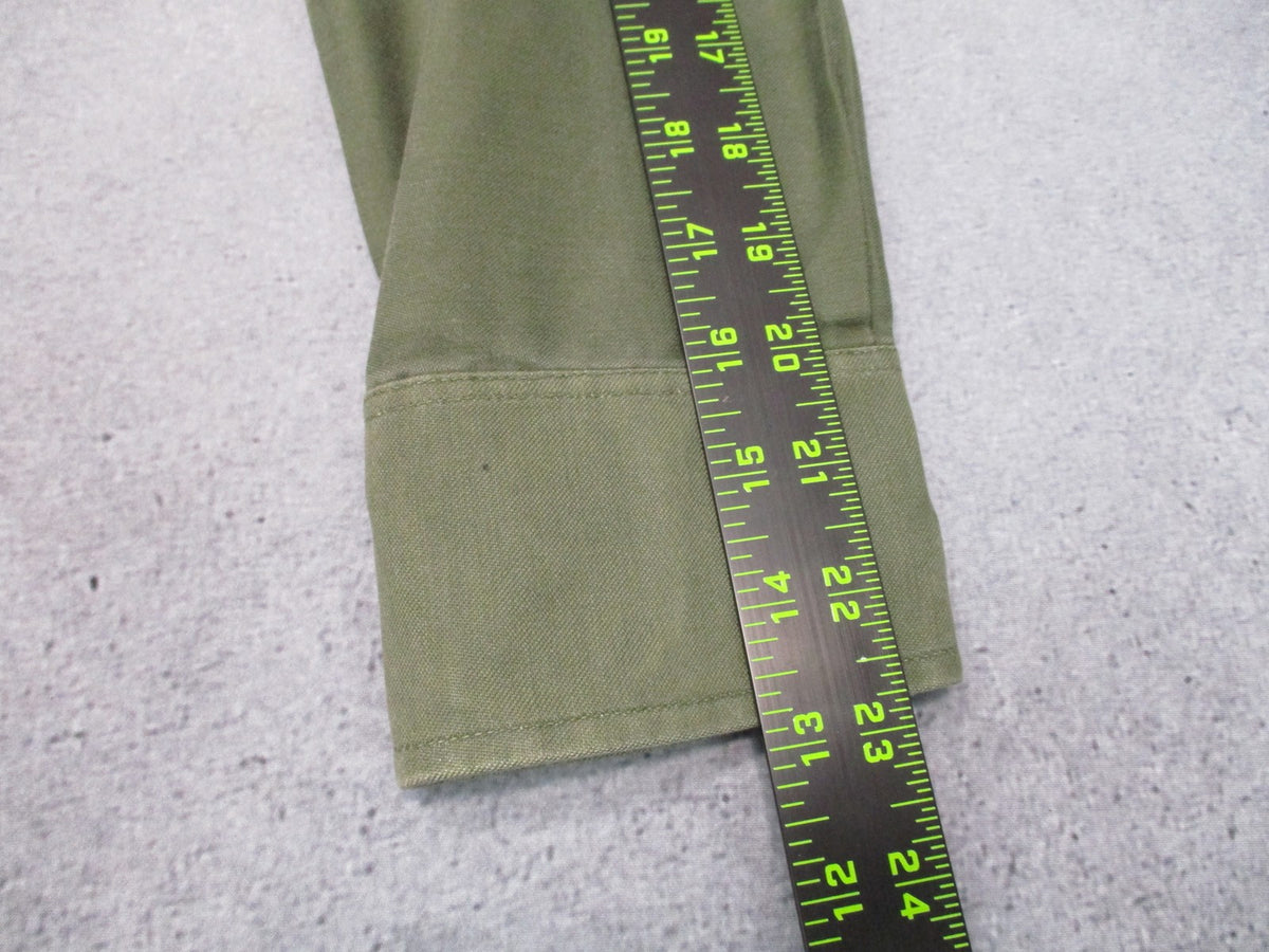 Vintage 1979 West German Army Bundeswehr Moleskin Field Shirt 39/40 Medium
