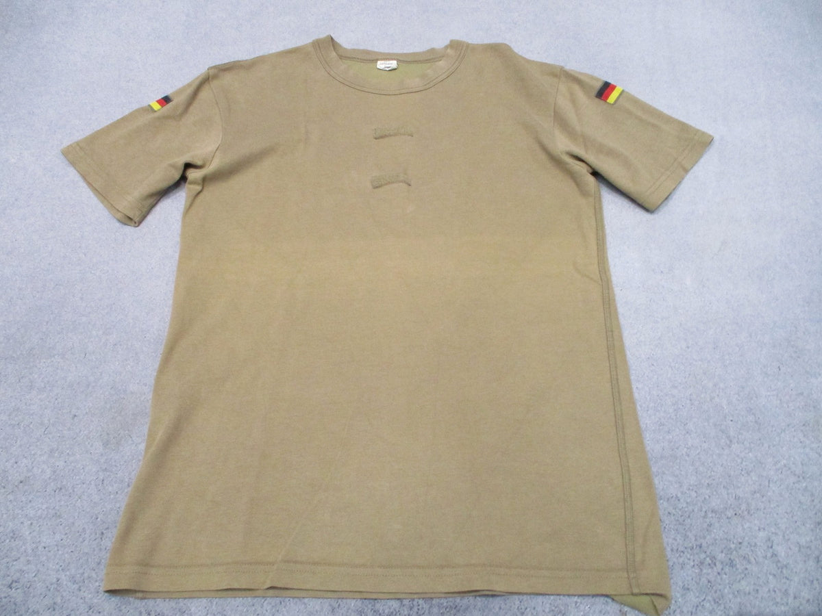 2013 German Bundeswehr Tropical T-Shirt Tan Small 46/40 NSN 8420-12-373-2114