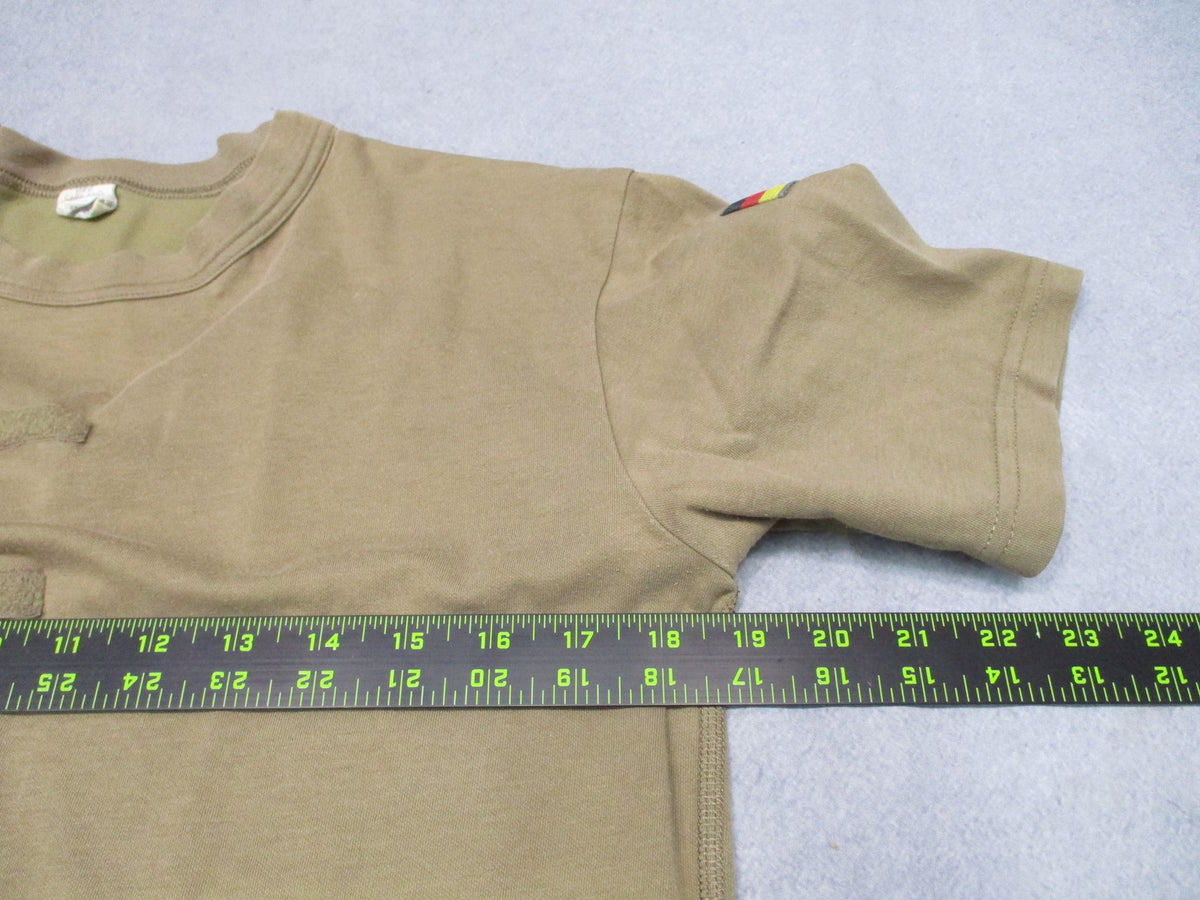 2013 German Bundeswehr Tropical T-Shirt Tan Small 46/40 NSN 8420-12-373-2114