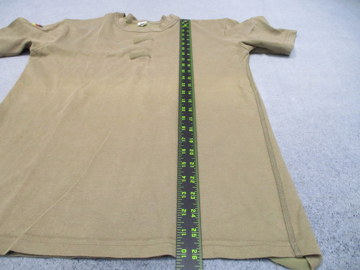2013 German Bundeswehr Tropical T-Shirt Tan Small 46/40 NSN 8420-12-373-2114