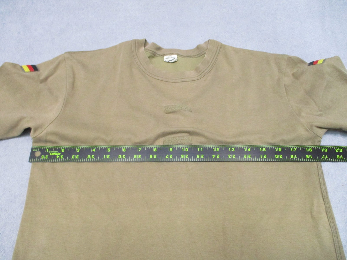 2013 German Bundeswehr Tropical T-Shirt Tan Small 46/40 NSN 8420-12-373-2114