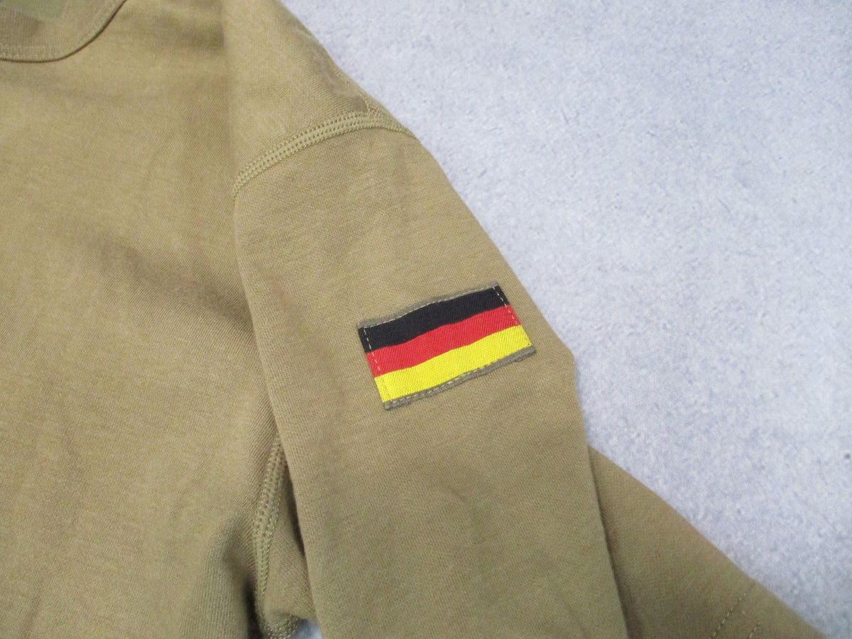German Bundeswehr Tropical T-Shirt Tan Small 44/38 NSN 8420-12-395-2739