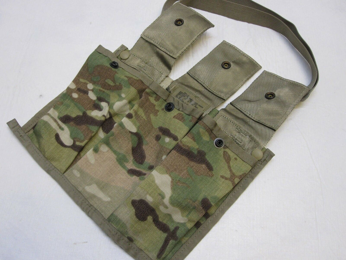USGI ARMY OCP MULTICAM 6 MAGAZINE POUCH 30 ROUND BANDOLEER MAG HOLDER 5.56/.223