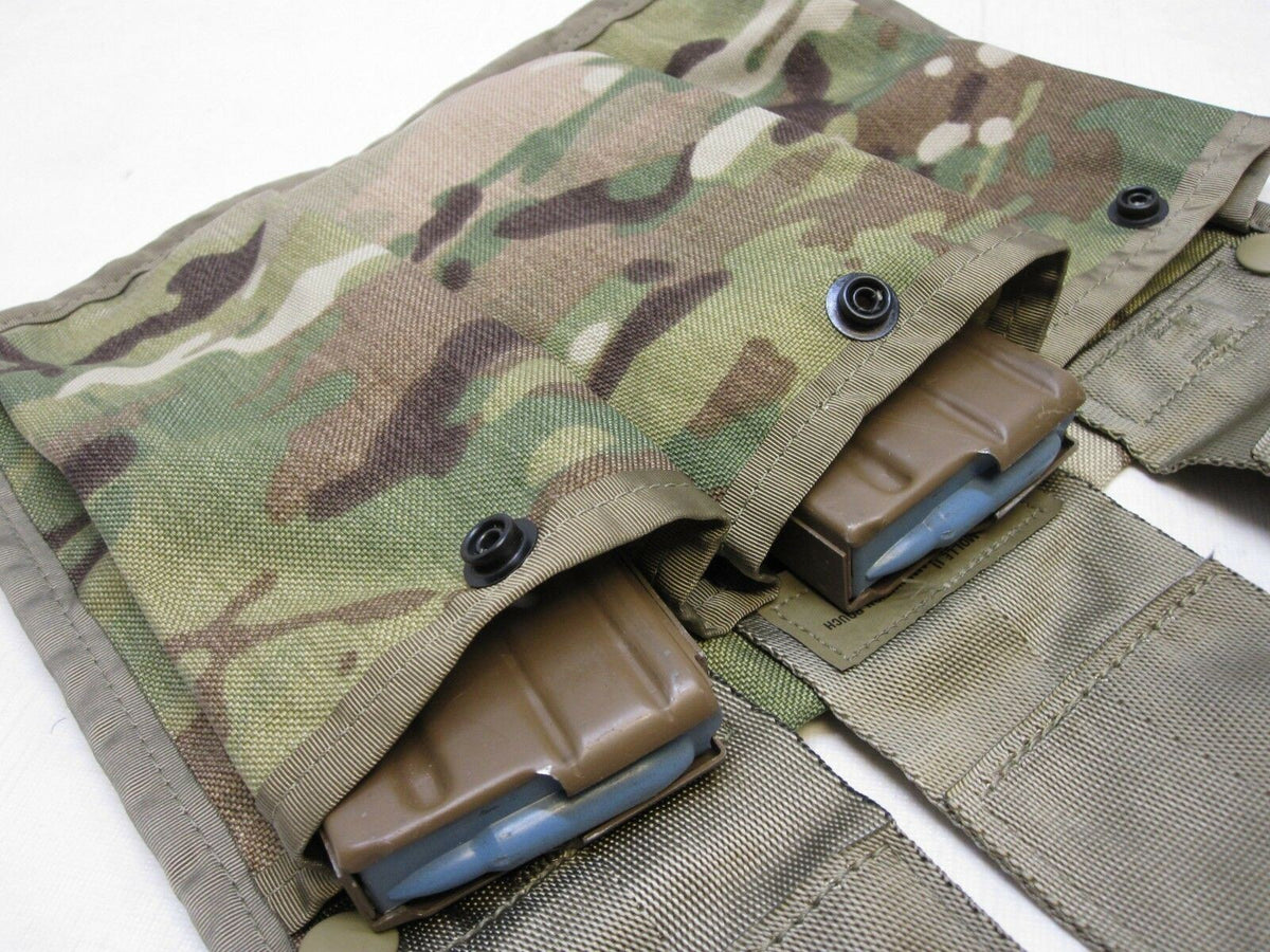 USGI ARMY OCP MULTICAM 6 MAGAZINE POUCH 30 ROUND BANDOLEER MAG HOLDER 5.56/.223