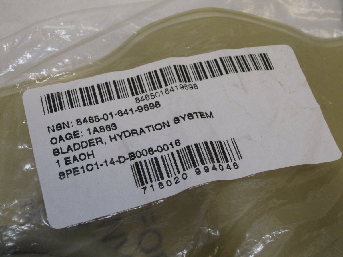 USGI SKILCRAFT Hydramax 3L 100oz Tan 499 OCP MOLLE Bladder NSN 8465-01-641-9698