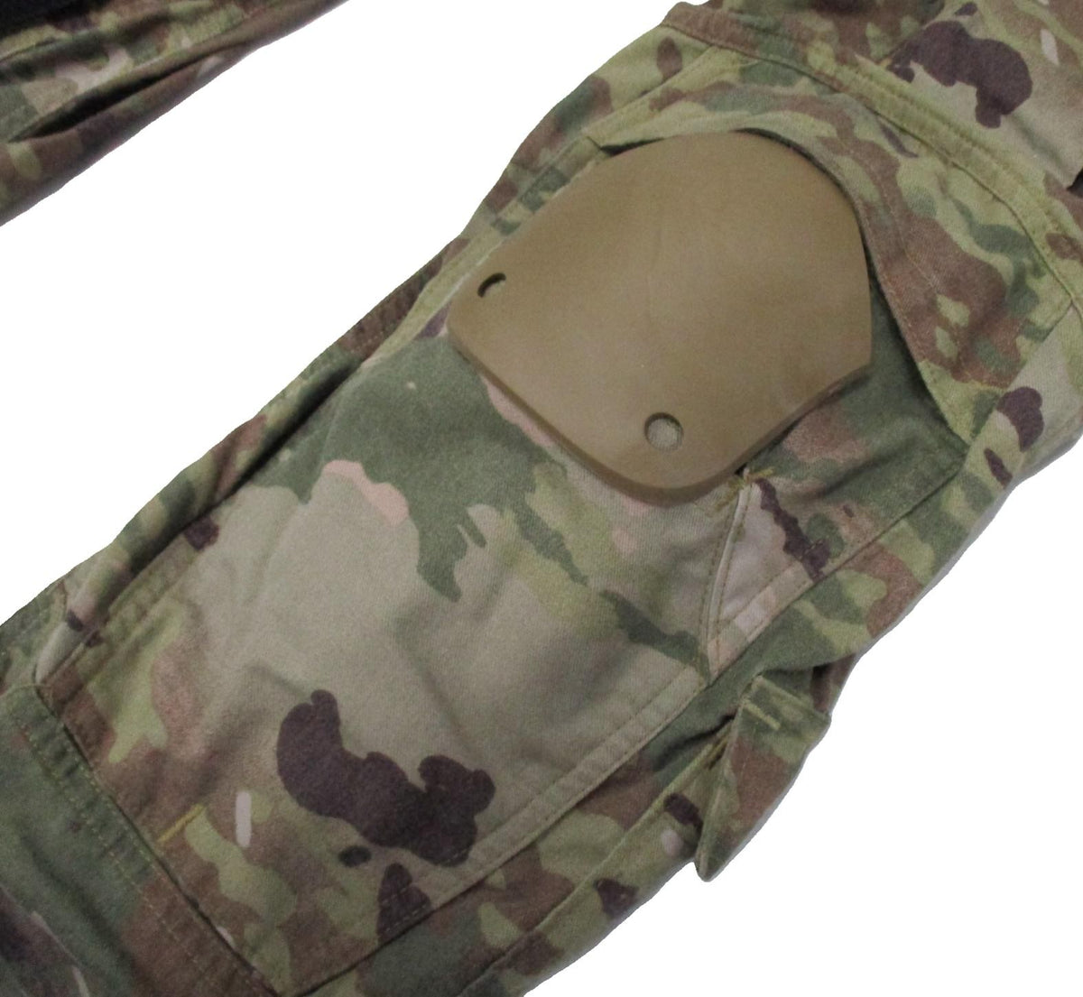 🔥US ARMY ADVANCED INTEGRATED KNEE PADS (AIKP) TAN 499 OCP COMBAT PANTS PAD SET
