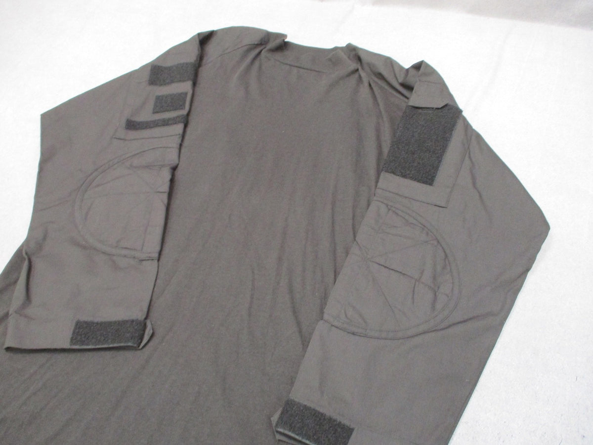 Rothco Tactical Combat Shirt Men's XL Black Long Sleeve Uniform Top