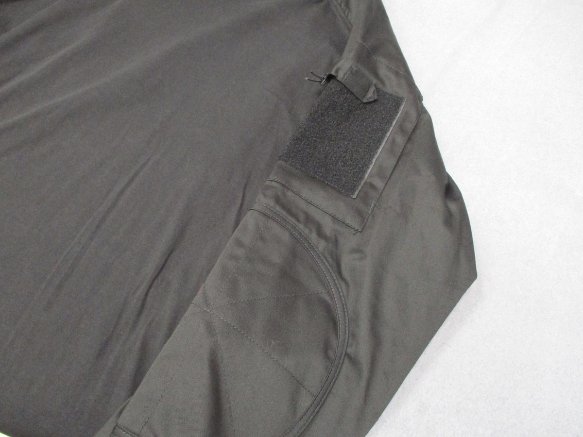 New Rothco Tactical Airsoft Combat Shirt Black 2XL Style 45011 Padded Elbows