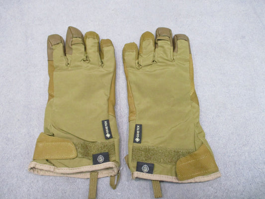 Clime & Place CWGS Gore-Tex waterproof military gloves tan size Large