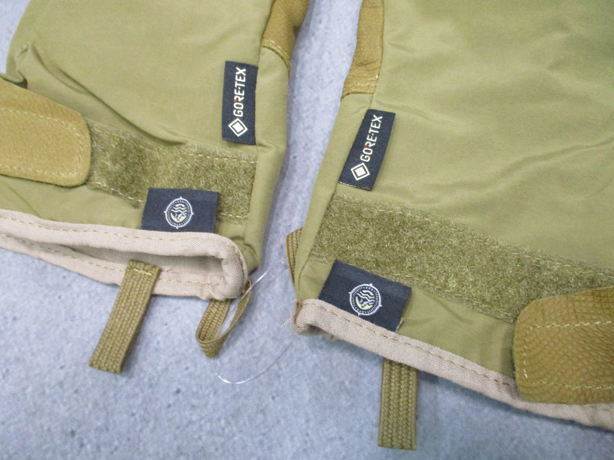 New US Military Clime & Place CWGS Gore-Tex Waterproof Tactical Gloves Tan Large