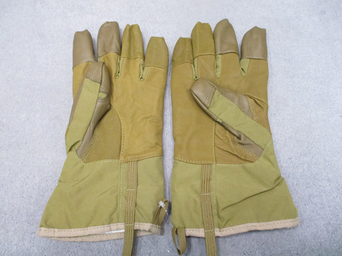 New US Military Clime & Place CWGS Gore-Tex Waterproof Tactical Gloves Tan Large