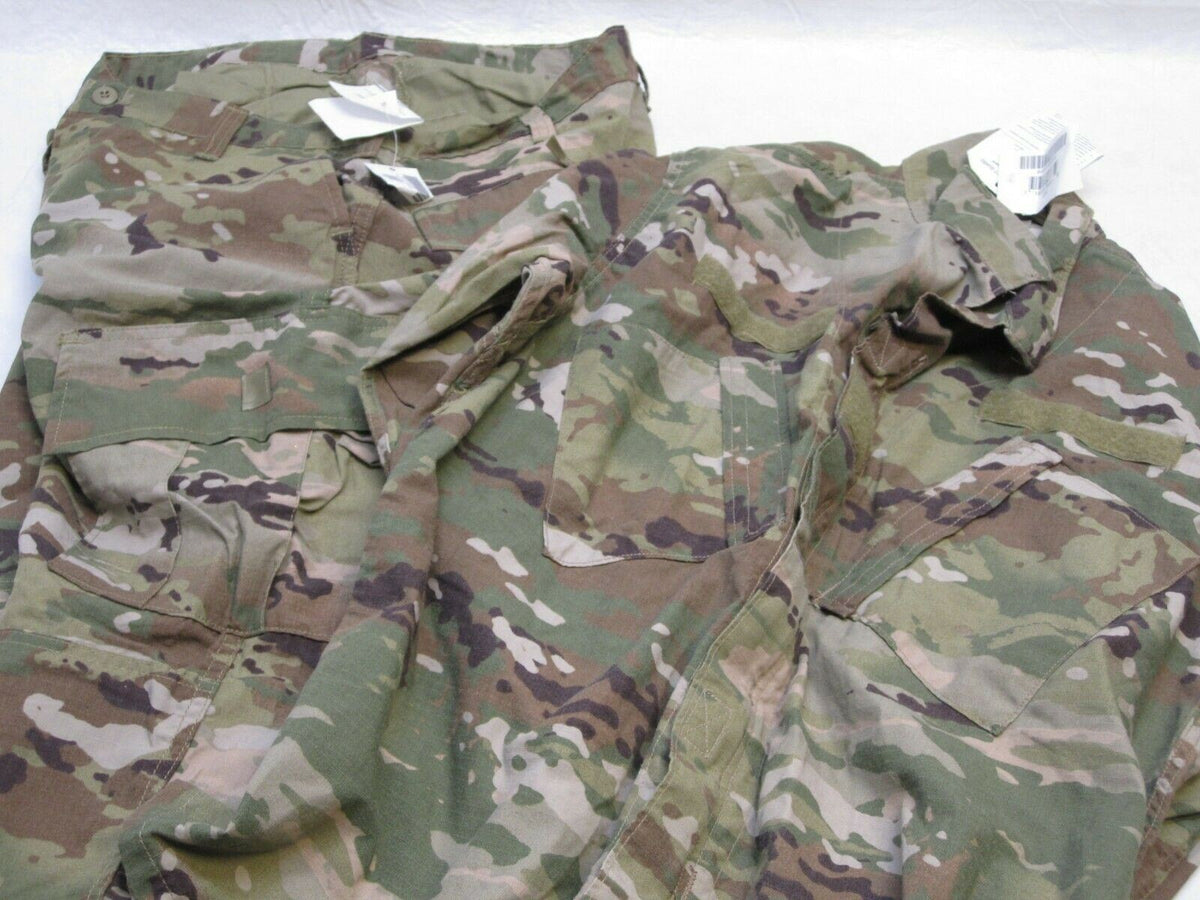 New Army FRACU Flame Resistant Combat Uniform Set, Large/Regular, OCP ACU