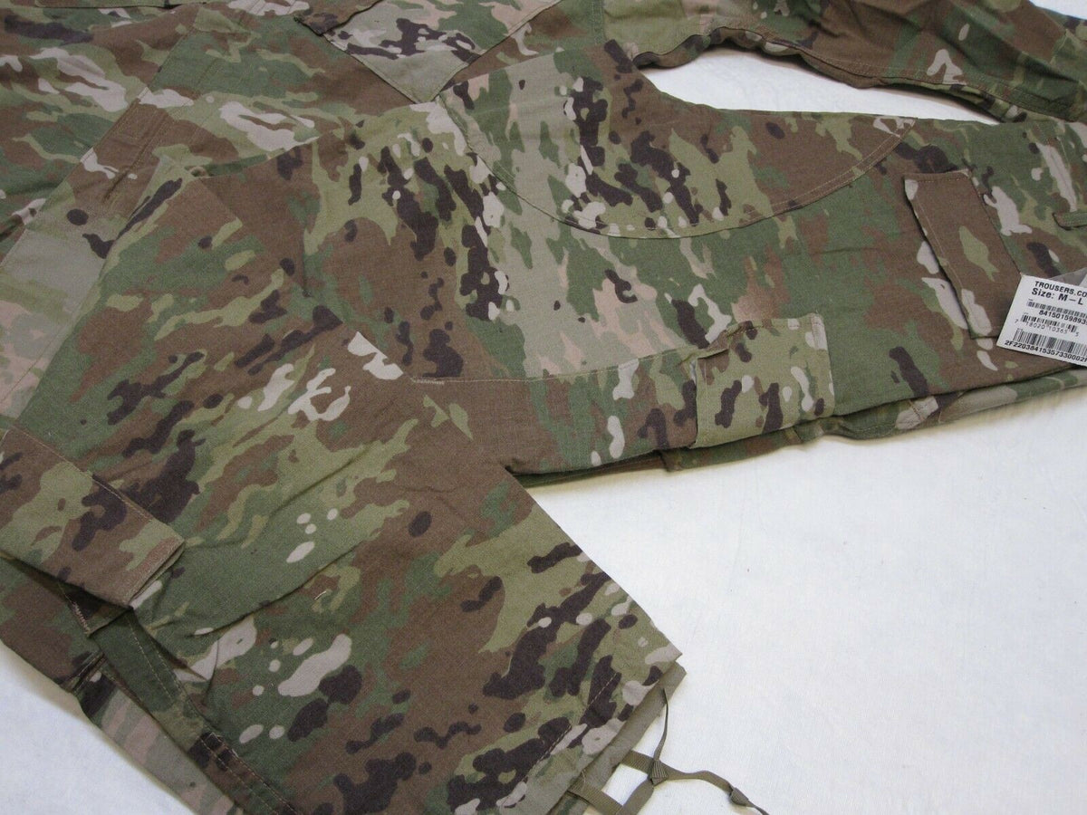 New Army FRACU Flame Resistant Combat Uniform Set, Large/Regular, OCP ACU
