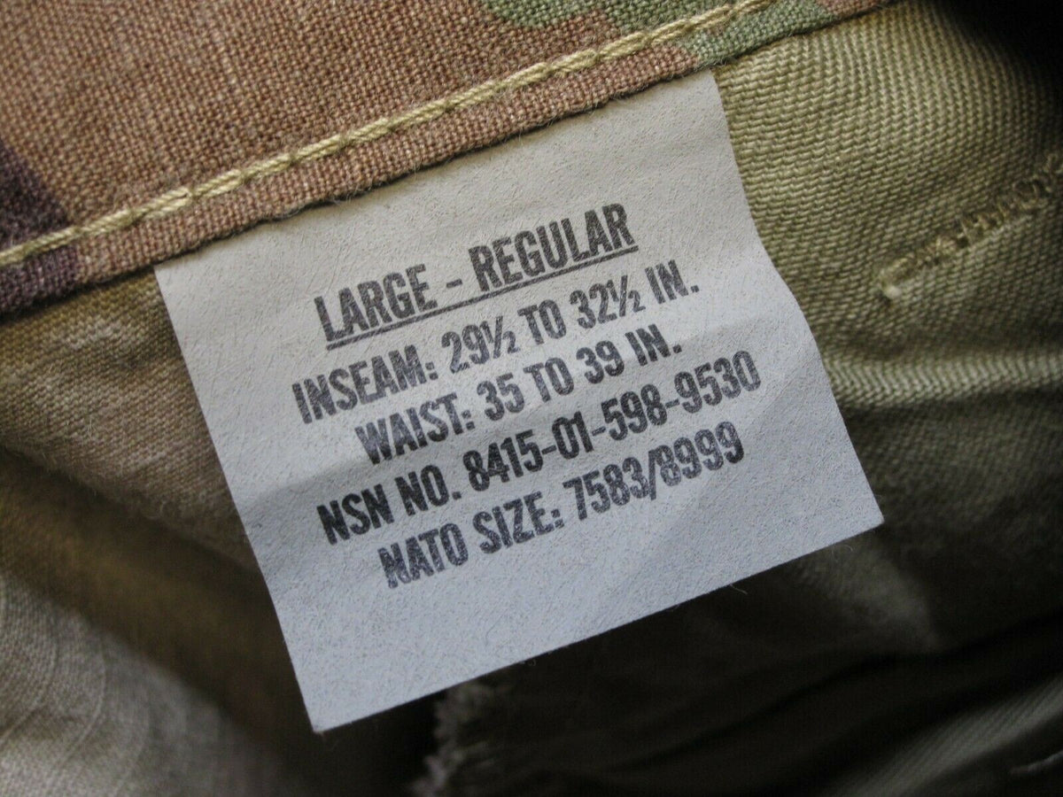 New Army FRACU Flame Resistant Combat Uniform Set, Large/Regular, OCP ACU
