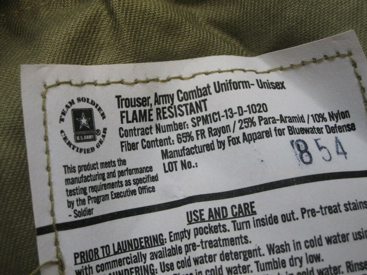 New Army FRACU Flame Resistant Combat Uniform Set, Large/Regular, OCP ACU