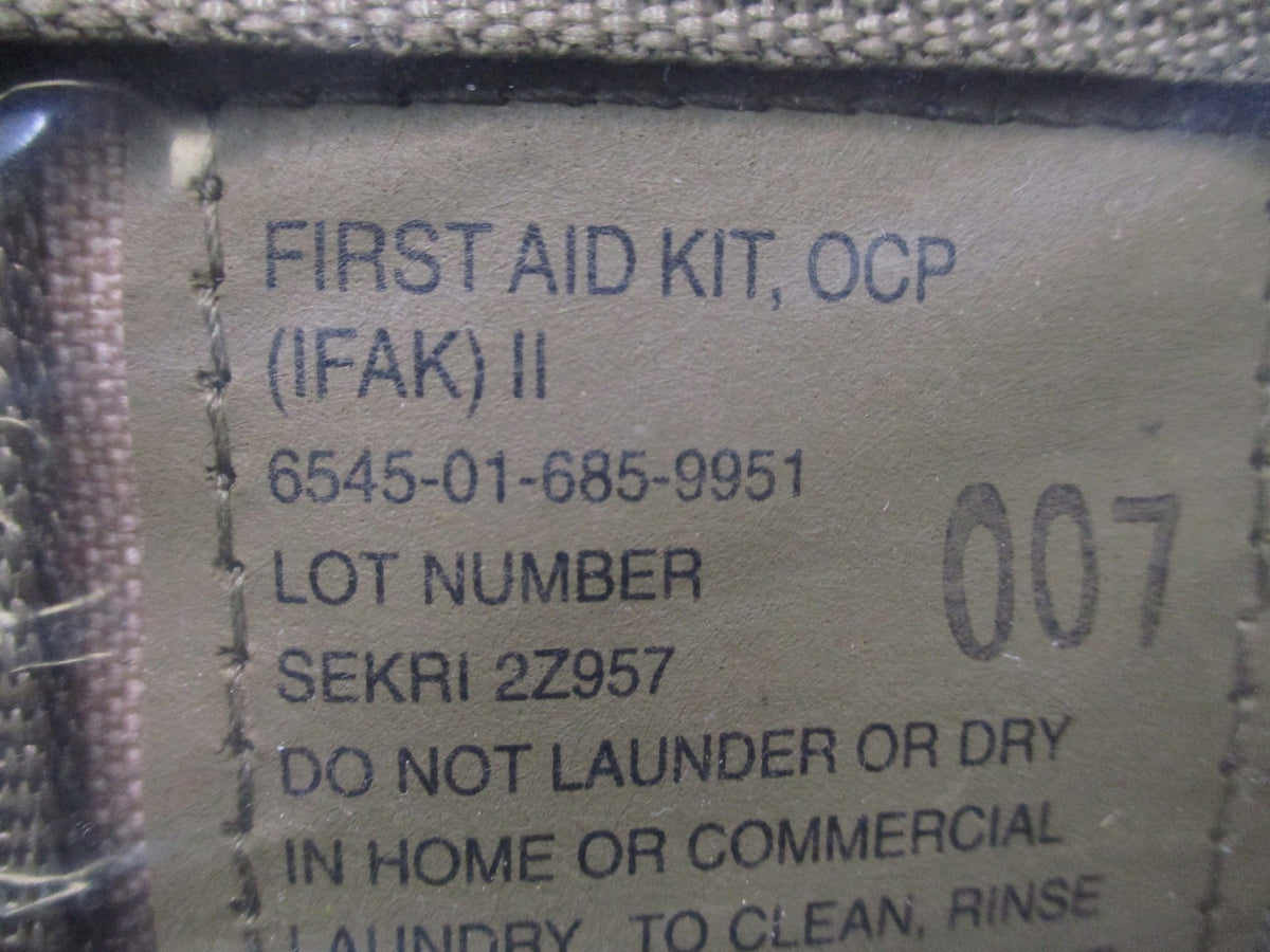 USGI Army IFAK II OCP Complete First Aid Kit Benchmade CAT NSN 6545-01-685-9951