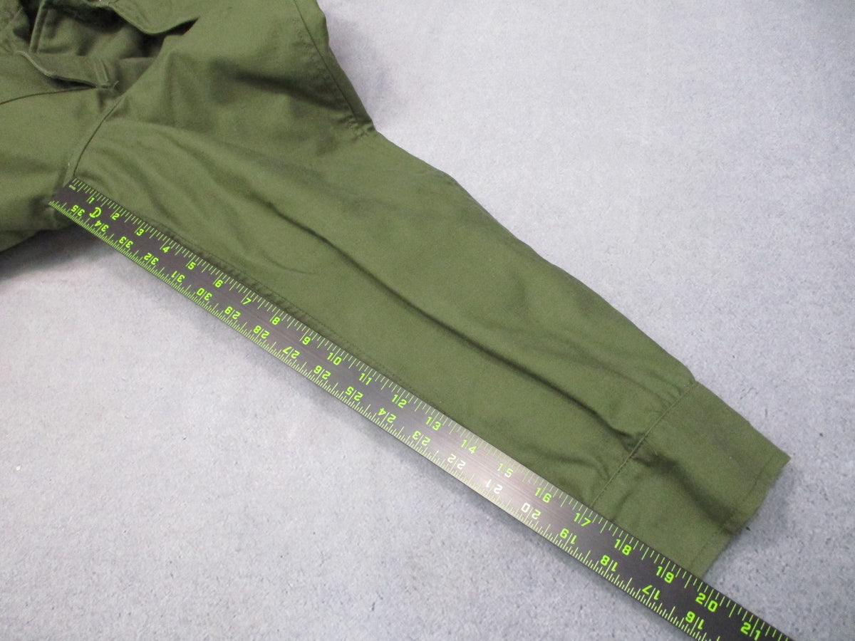 Vintage 1965 USAF OG-107 Field Coat Jacket John Ownbey Medium Long Vietnam Era
