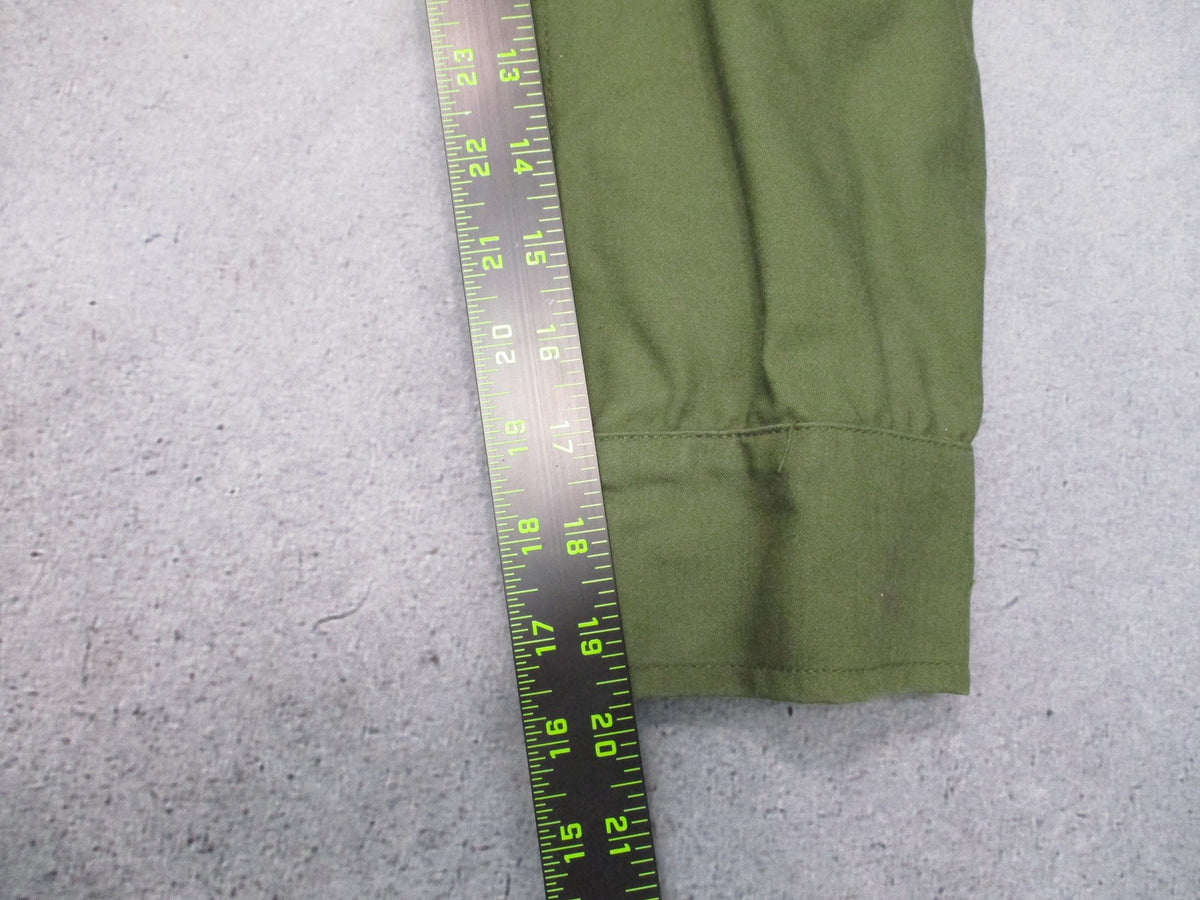 Vintage 1965 USAF OG-107 Field Coat Jacket John Ownbey Medium Long Vietnam Era