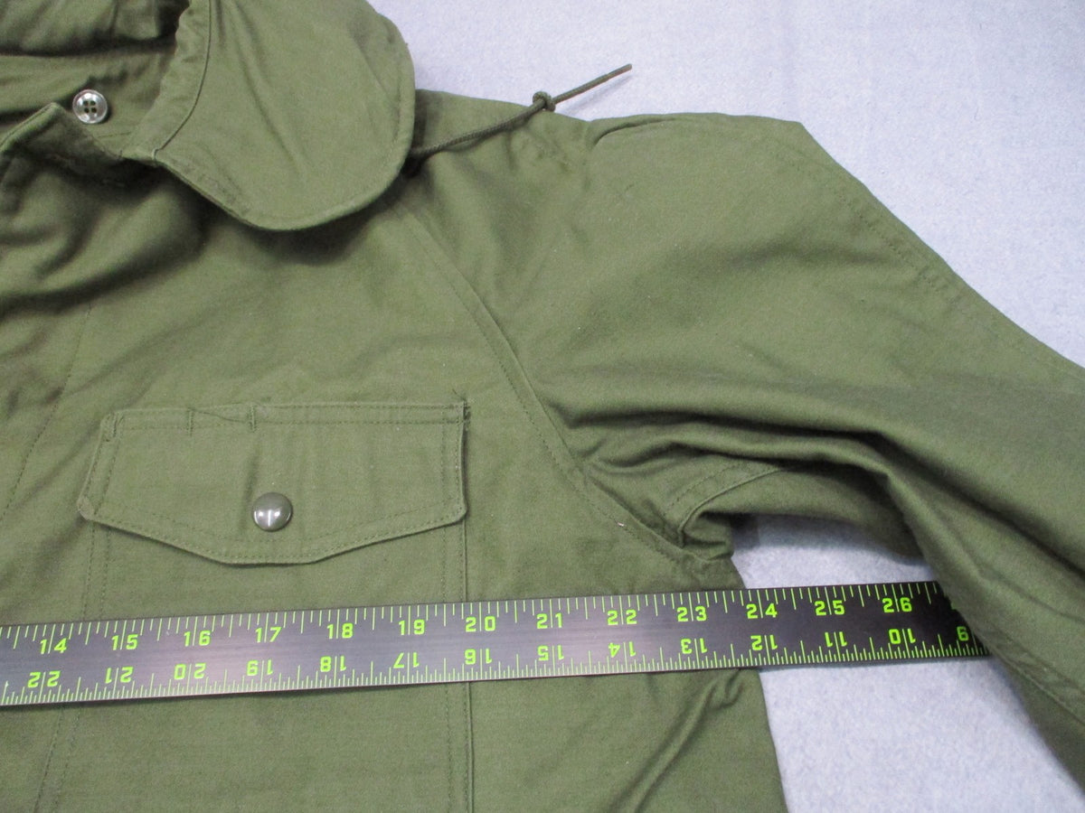 Vintage 1965 USAF OG-107 Field Coat Jacket John Ownbey Medium Long Vietnam Era