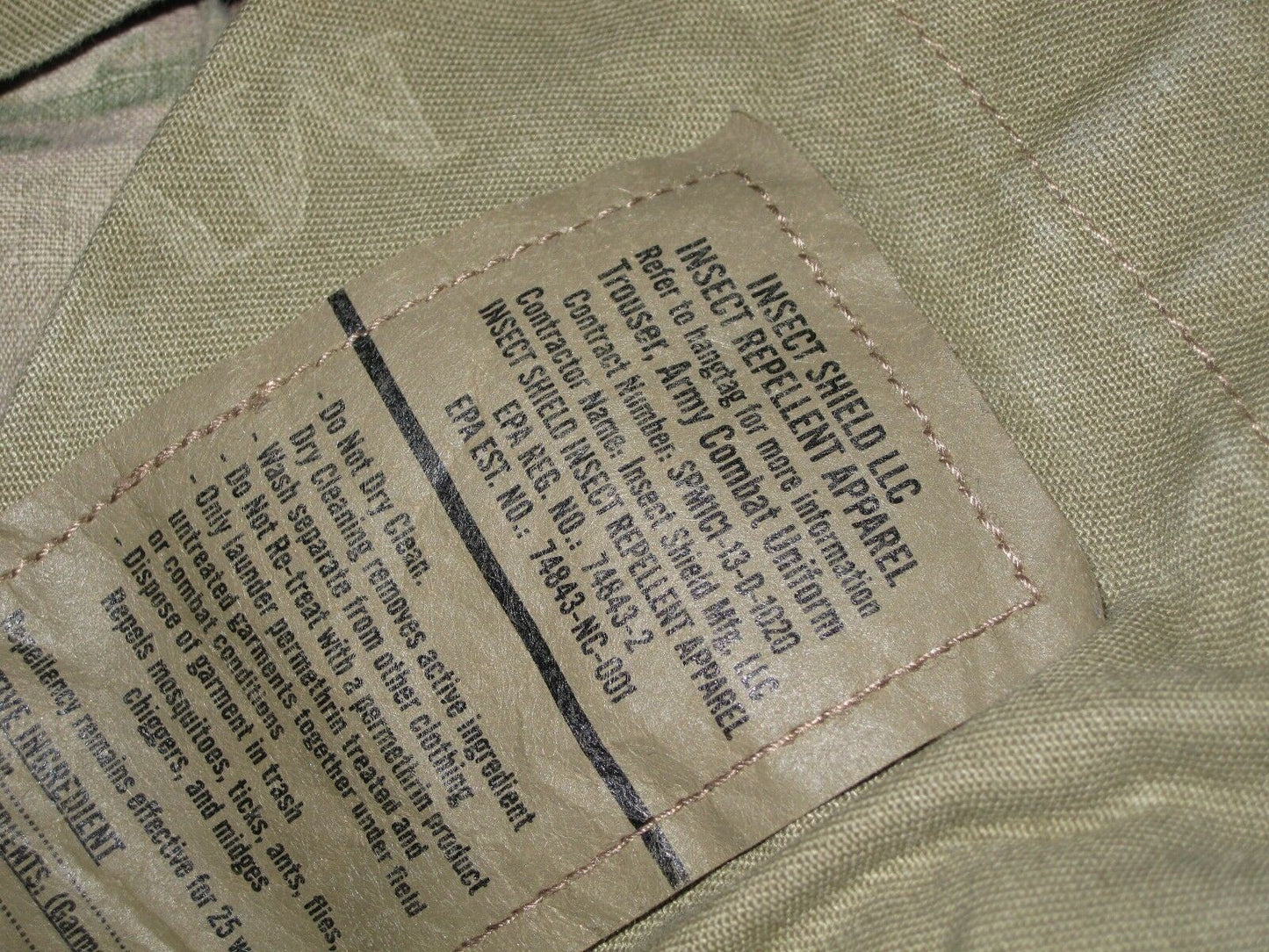 ARMY ISSUE OCP MULTICAM FLAME RESISTANT CARGO PANTS TACTICAL MILITARY TROUSERS