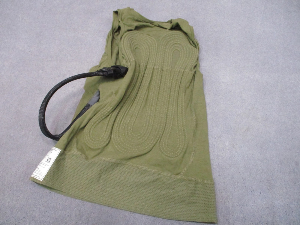 Gibson Barnes ECV Cooling Vest Small 34-38 Bradley Tan 499 NSN 8415-01-694-1162