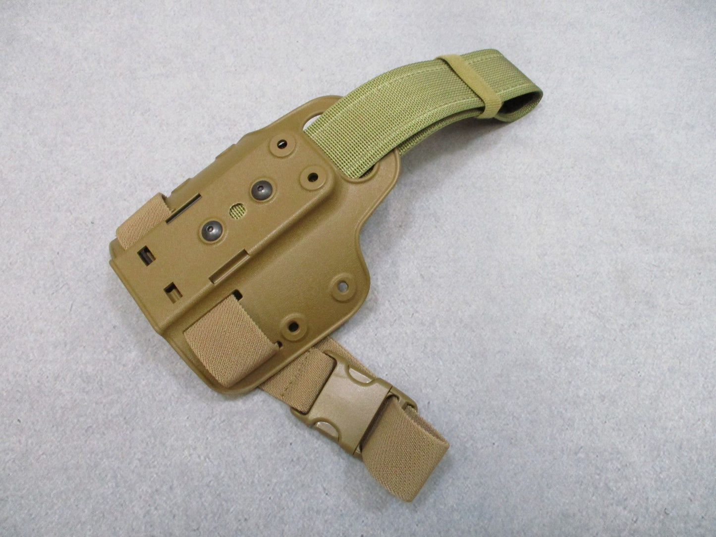 Safariland 6004 Tactical Leg Shroud Coyote Brown Injection Molded Holster Mount
