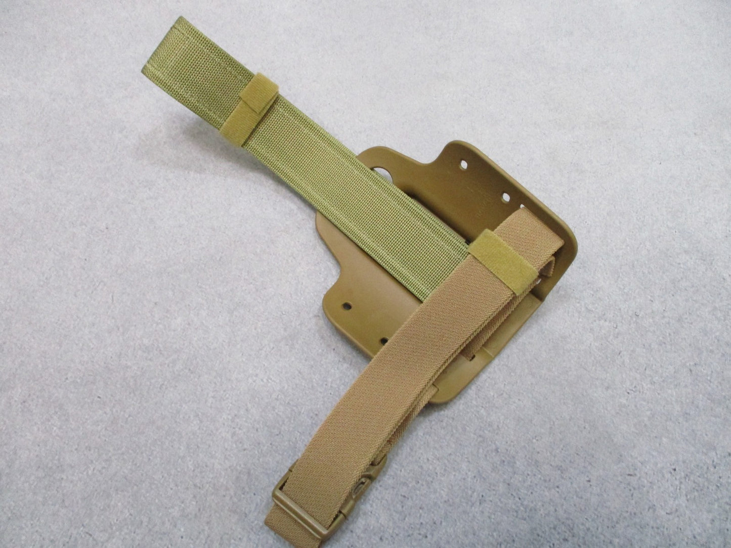 Safariland 6004 Tactical Leg Shroud Coyote Brown Injection Molded Holster Mount