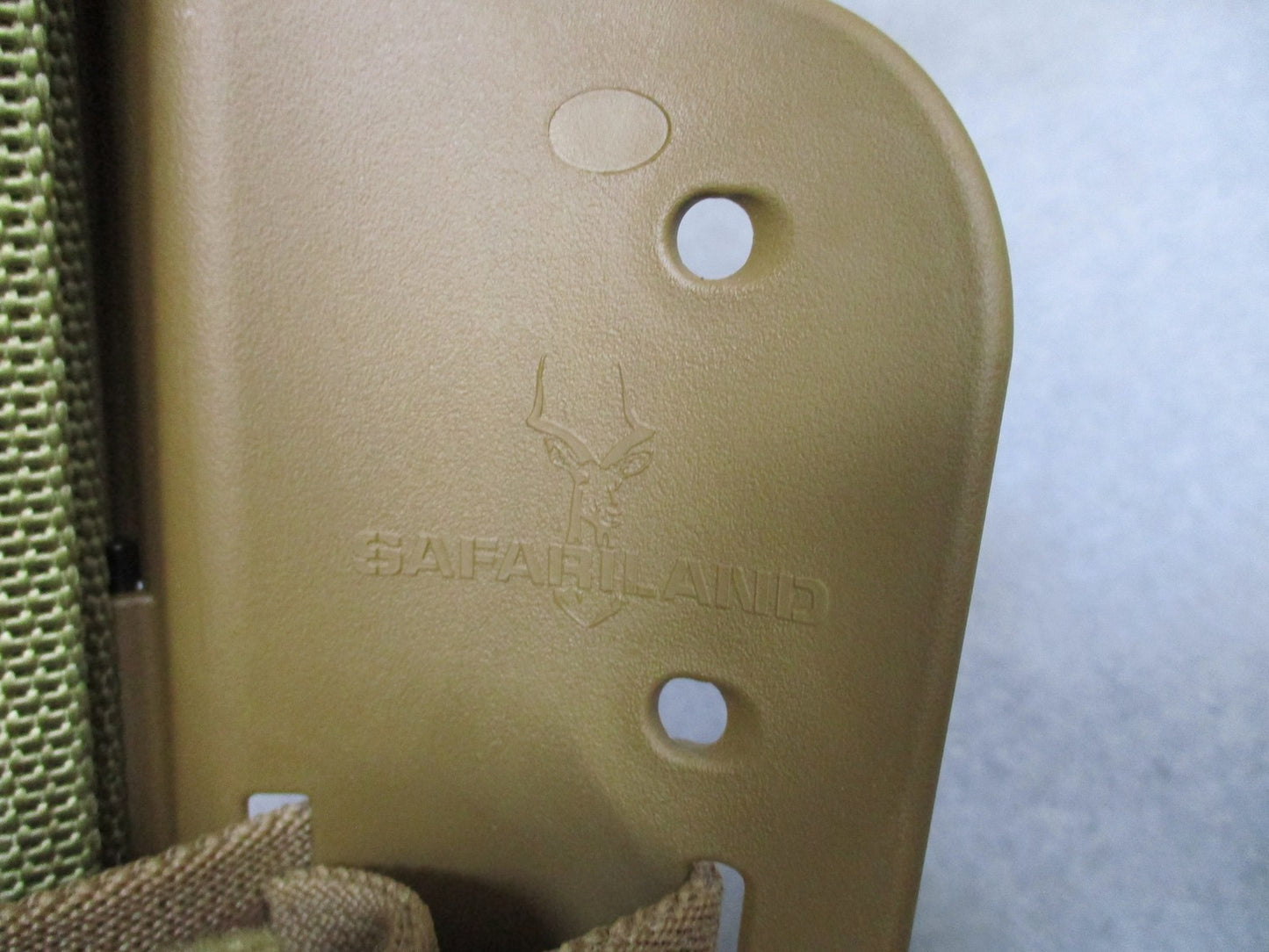 Safariland 6004 Tactical Leg Shroud Coyote Brown Injection Molded Holster Mount