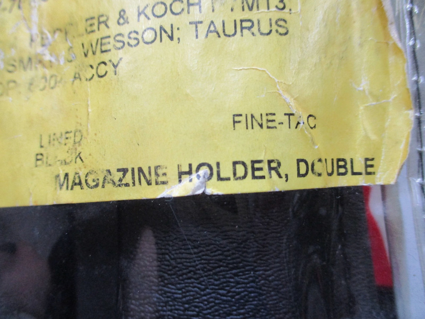 Safariland 77-76-23 Black Double Magazine Holder Belt Loop Pistol Mag Pouch