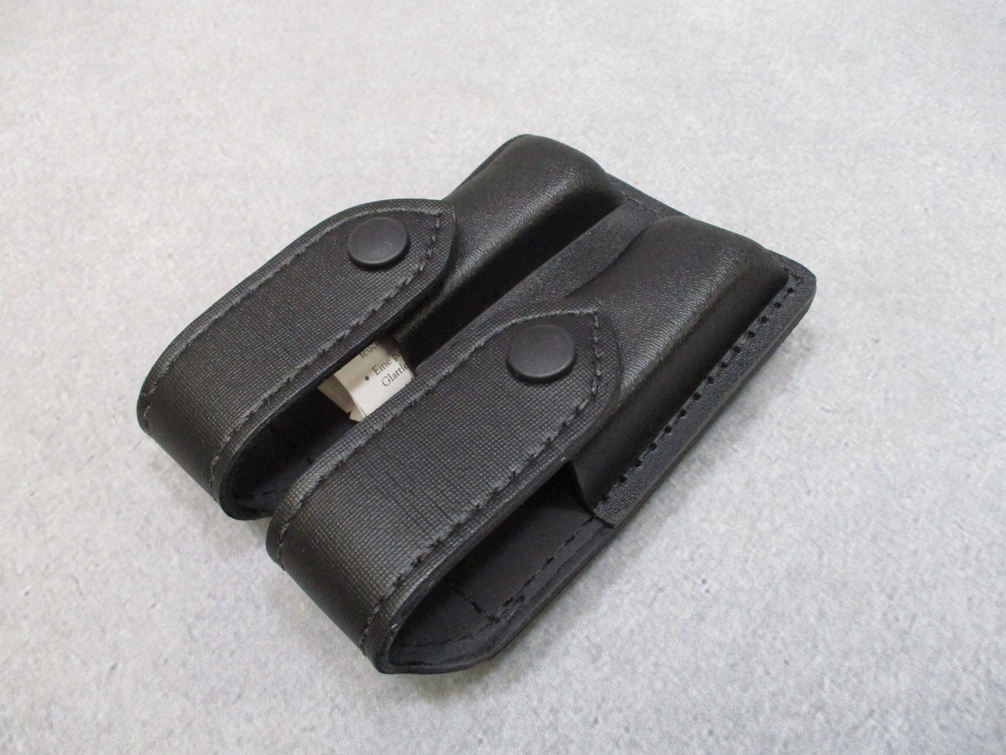 Safariland 77-76-23 Black Double Magazine Holder Belt Loop Pistol Mag Pouch