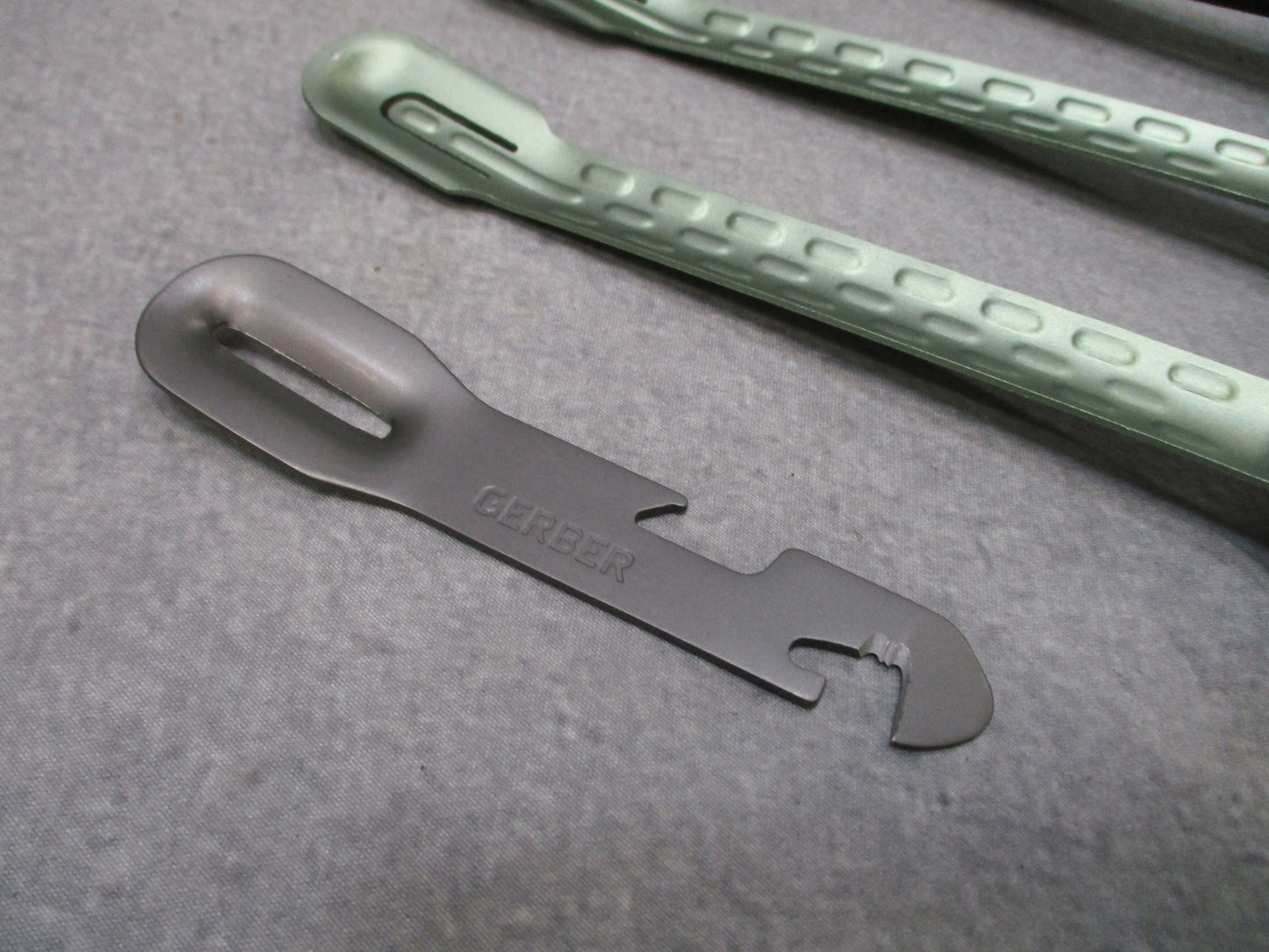 Gerber Compleat Lightweight Utensil Set Spatula Fork Spoon Tongs Multi-Tool New