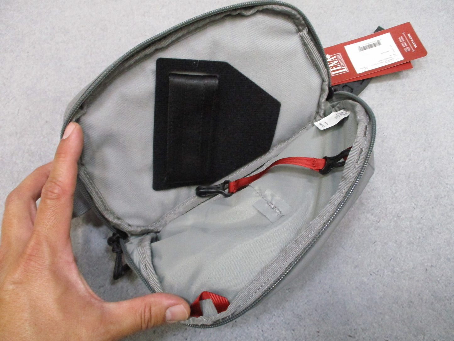 Vertx Everyday Fanny Pack 2.0 Gray Nylon Adjustable Strap New w/ Tags