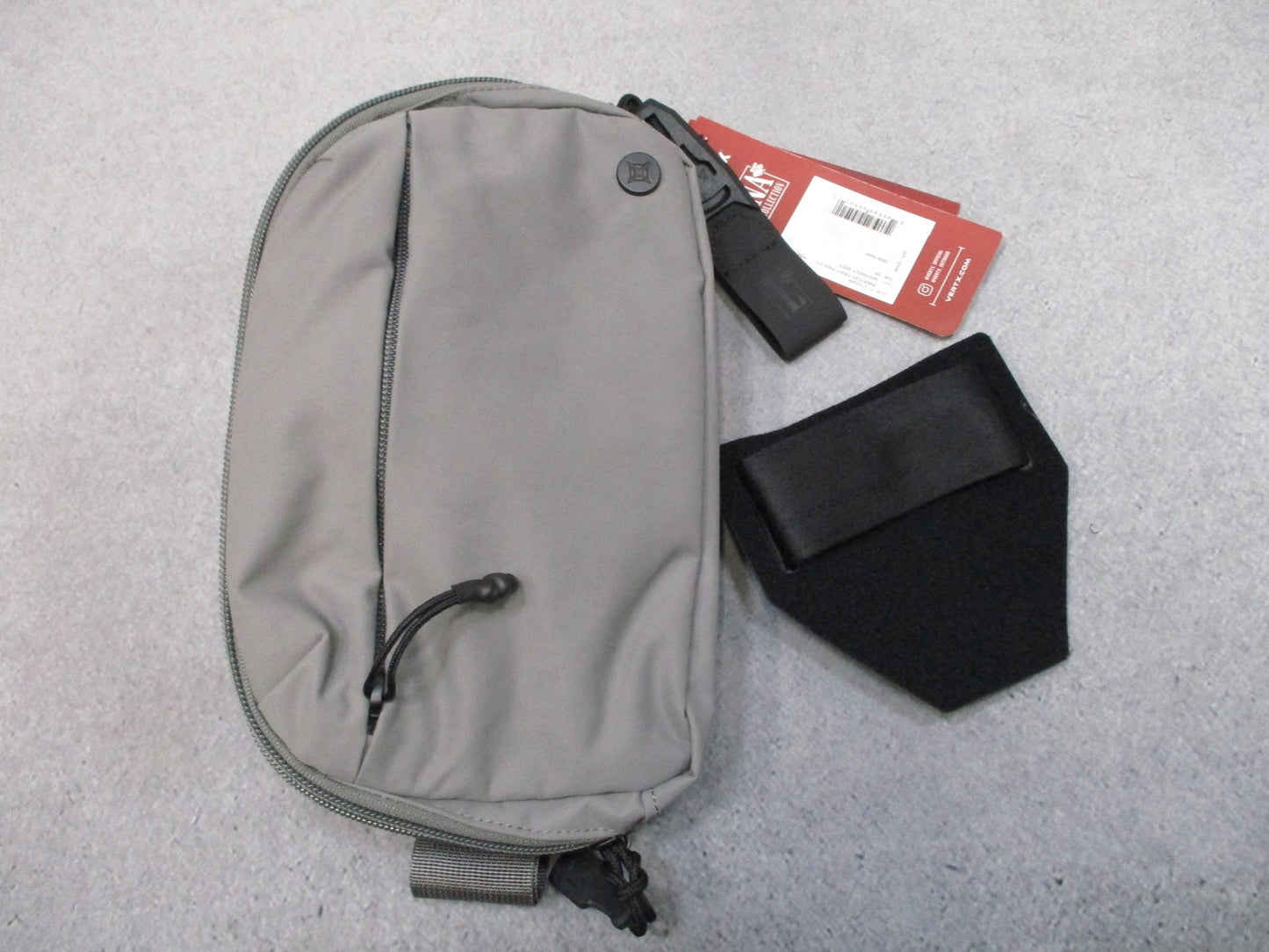 Vertx Everyday Fanny Pack 2.0 Gray Nylon Adjustable Strap New w/ Tags